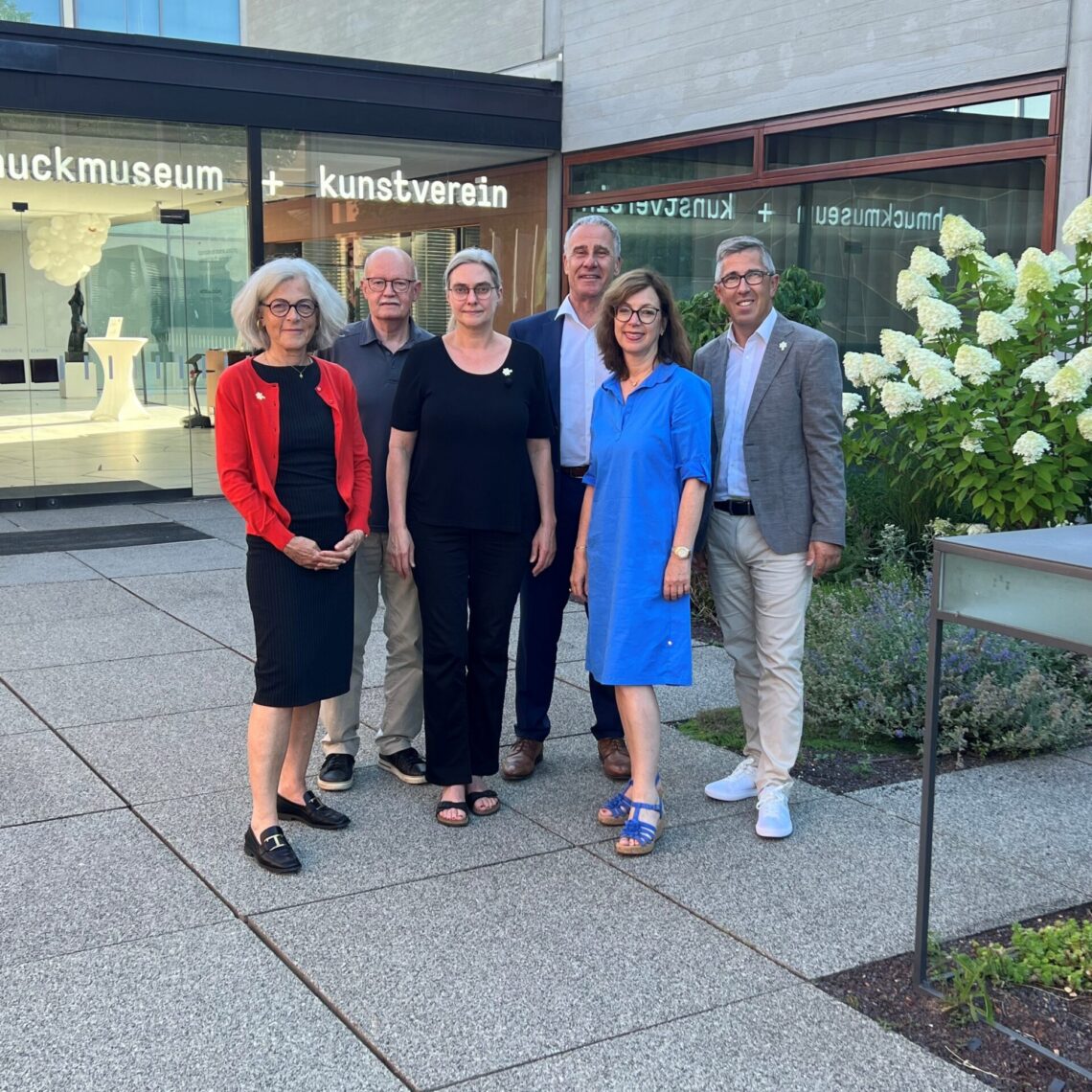 From left to right: Birgitta Hafner, Ulrich Haass, Iris Bodemer, Thomas Satinsky, Silke Leicht, Bernhard Fuchs